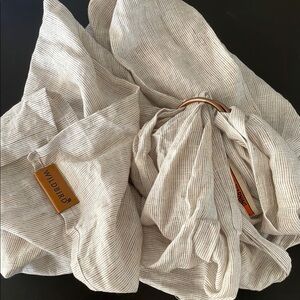 WildBird Ring Sling 100% Linen NWOB
